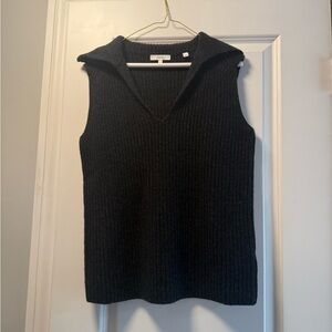 Vince  V-Neck Sleeveless Sweater